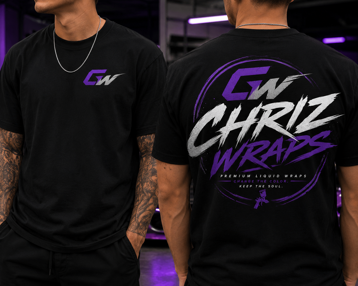 CHRIZWRAPS Premium Logo Tee